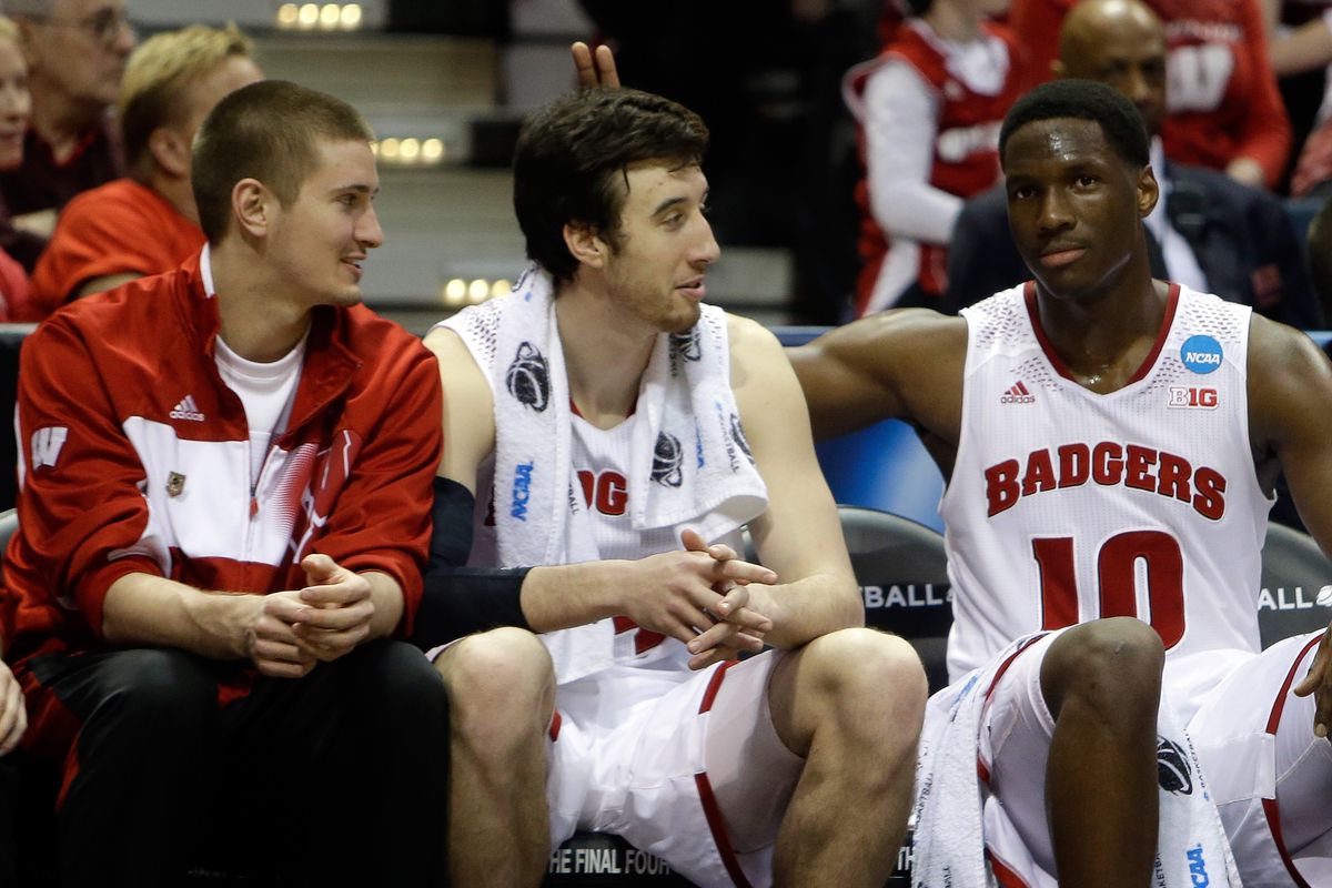 Wisconsin has some fun on the bench while dominating American
