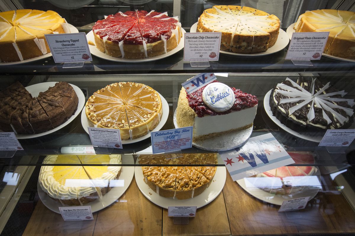 Eli's many cheesecake varieties