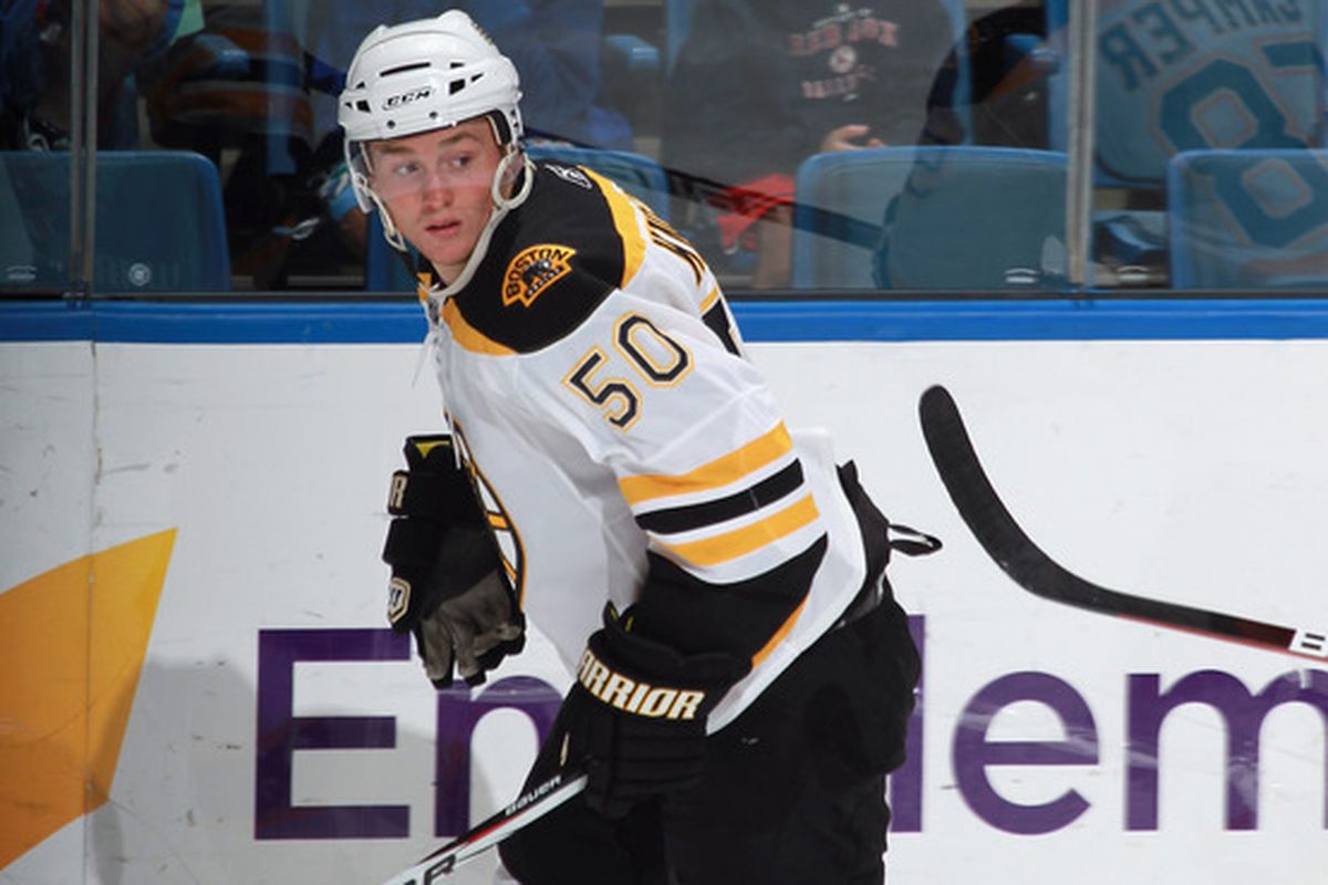 Jared Knight will replace Graham Mink in the lineup for the Providence Bruins Friday night.