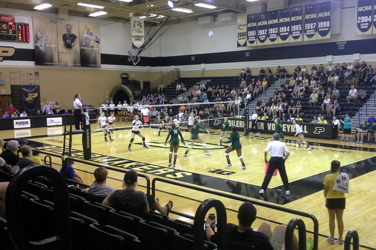 Purdue Volleyball vs South Florida 2014
