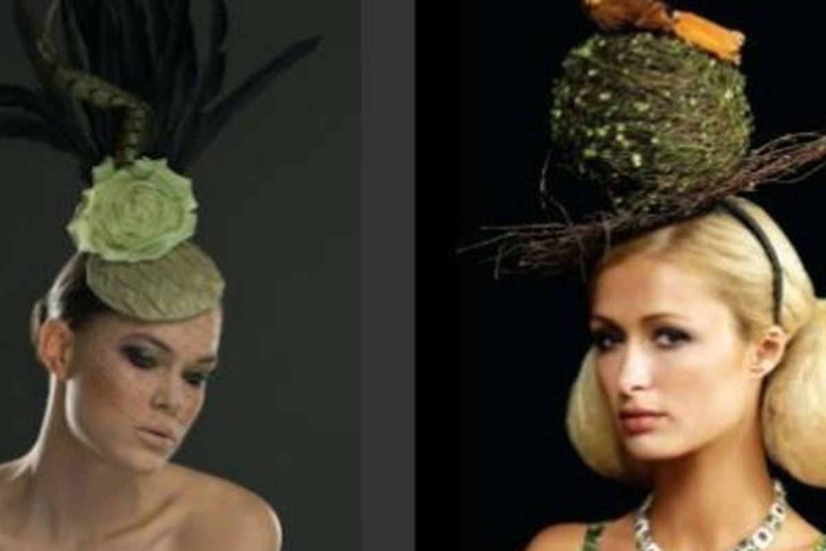 Hats by Arturo Rios, whose work will be exhibited during the Downtown Fashion Walk. Images via <a href="http://www.arturorios.com/">Arturo Rios</a>
