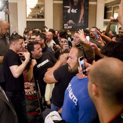 UFC 183 media day photos