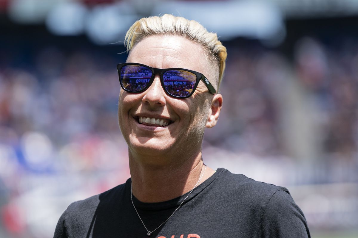 Hall of Fame inductee Abby Wambach former member of USA team...