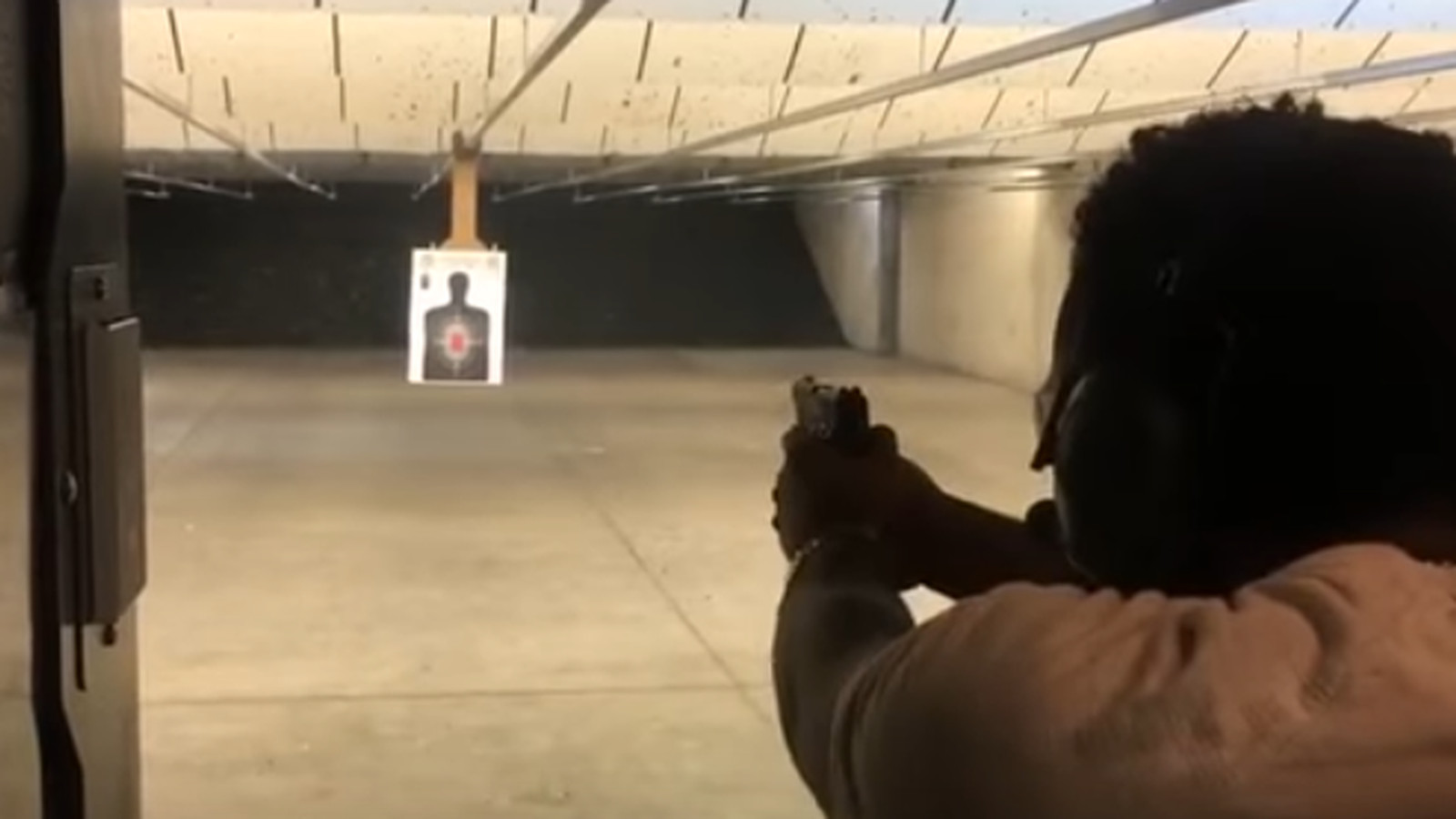 Video: Jon Jones hits the gun range and destroys target center mass ...
