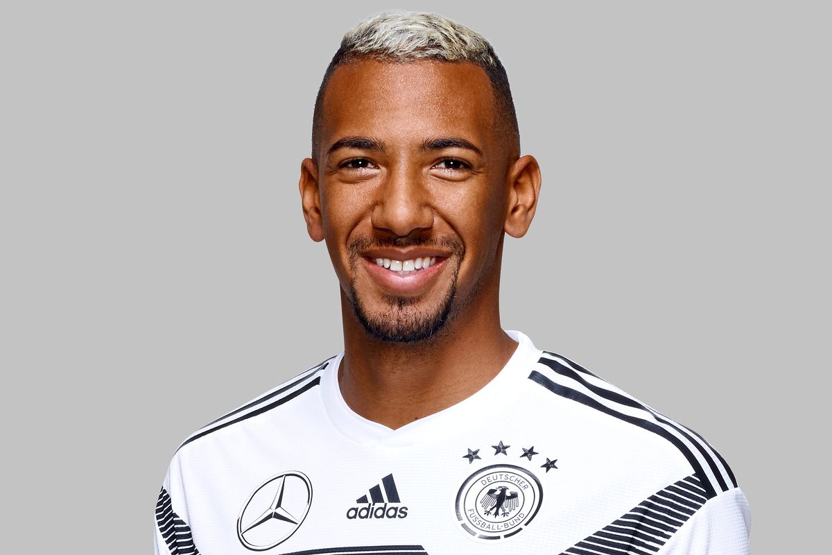 Germany - Team Presentation
EPPAN, ITALY - JUNE 05: Jerome Boateng poses for a photo during a portrait session ahead of the 2018 FIFA World Cup Russia at Eppan training ground on June 5, 2018 in Eppan, Italy