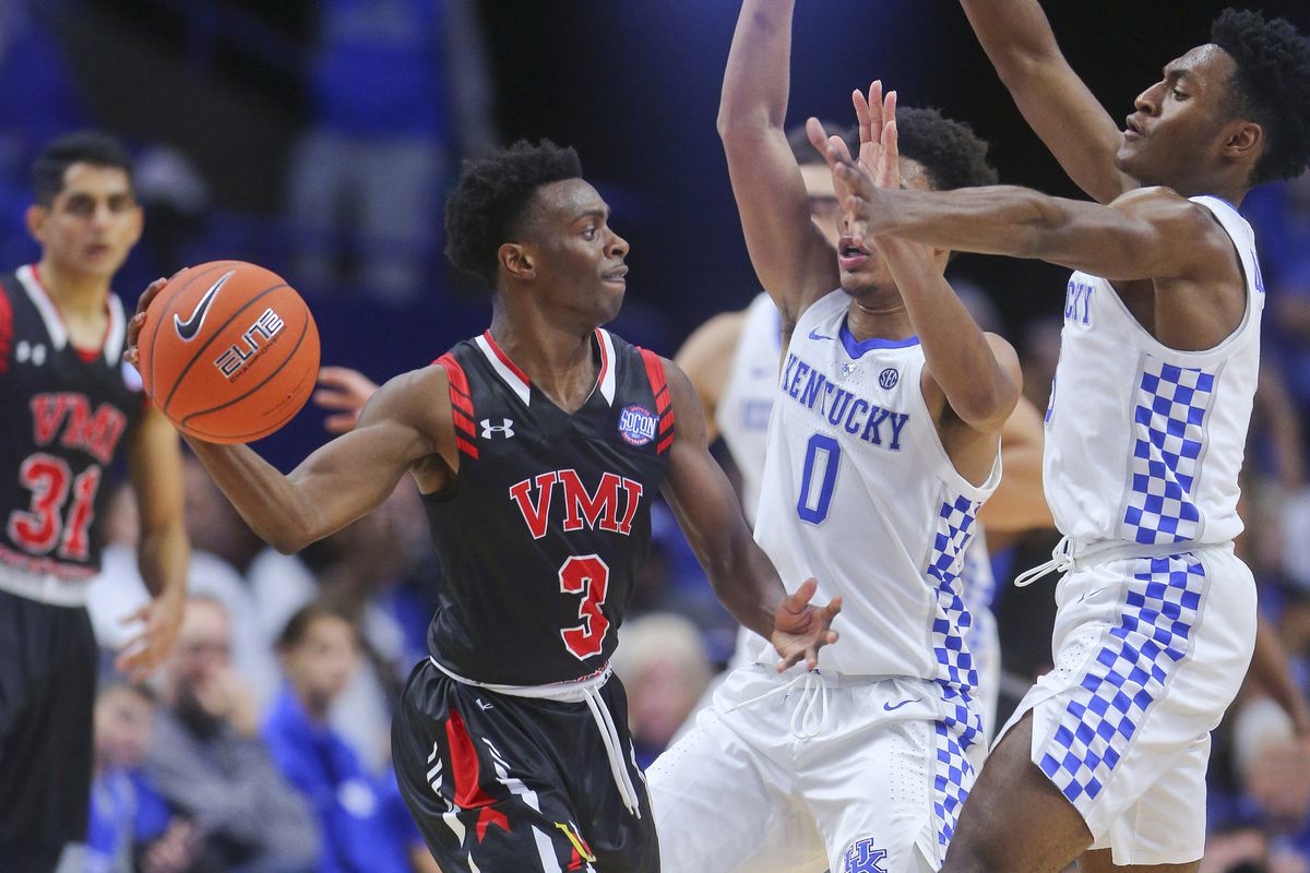 NCAA Basketball: VMI at Kentucky