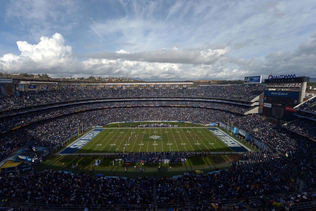 Half the newly drafted Bears now call Qualcomm Stadium home.