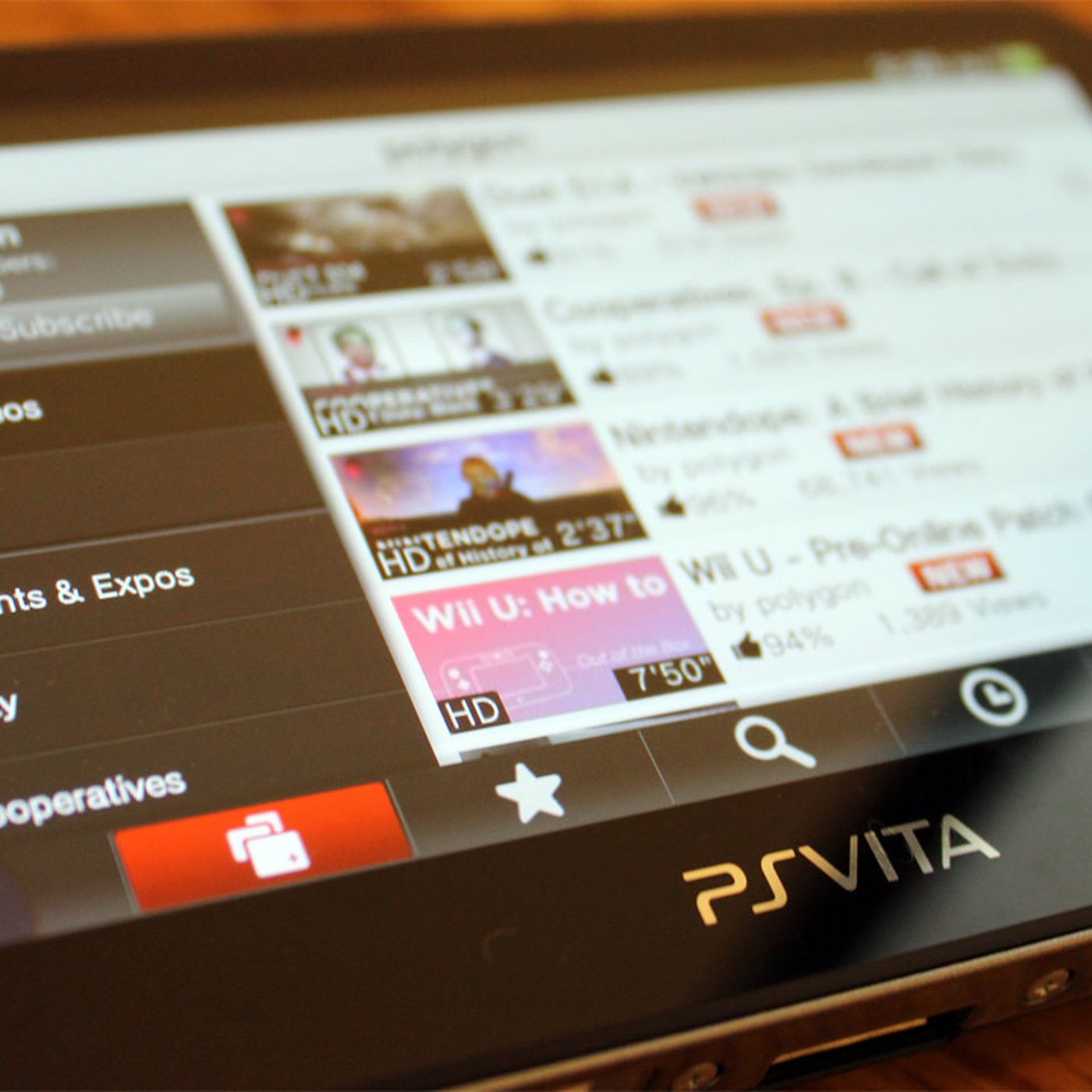 Ps Vita Youtube App Updated With Channels Playlists Social Features And More Polygon