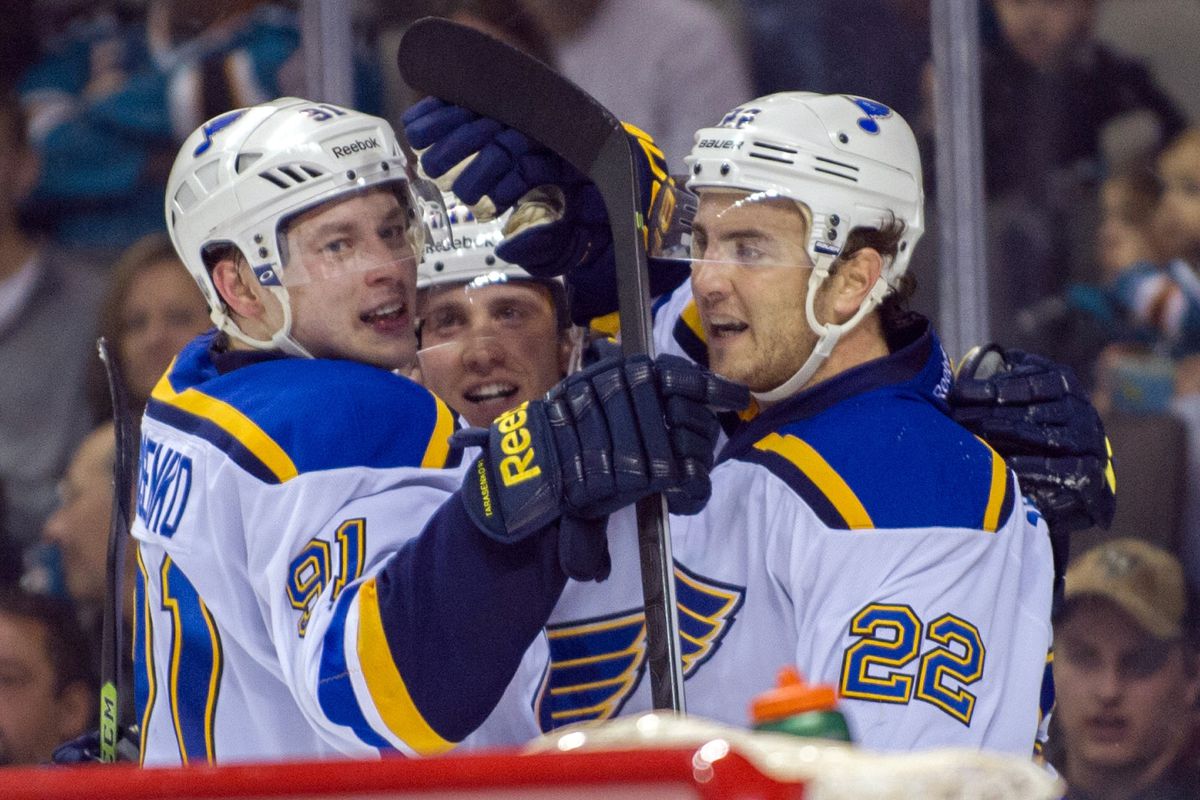 Vladimir Tarasenko and the St. Louis Blues like to score goals.  They're good at it, too.