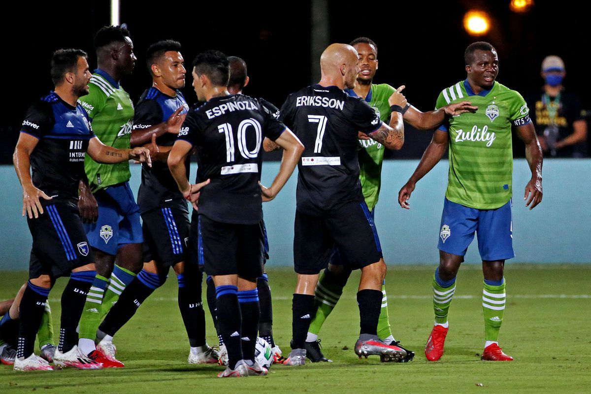 MLS: San Jose Earthquakes at Seattle Sounders FC