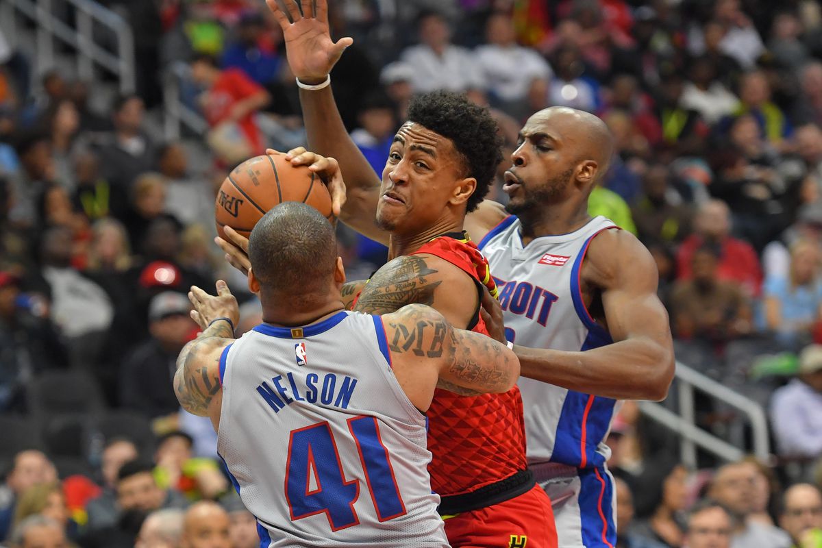NBA: Detroit Pistons at Atlanta Hawks
