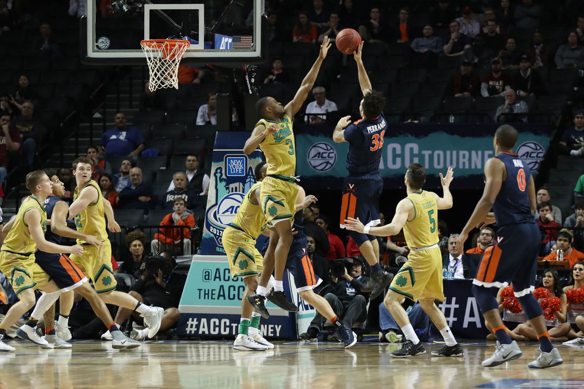 NCAA Basketball: ACC Conference Tournament-Notre Dame Fighting Irish vs Virginia Cavaliers
