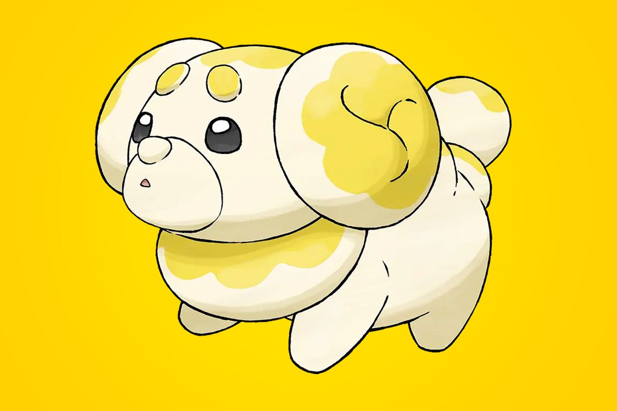 Artwork of Fidough, the Puppy Pokémon