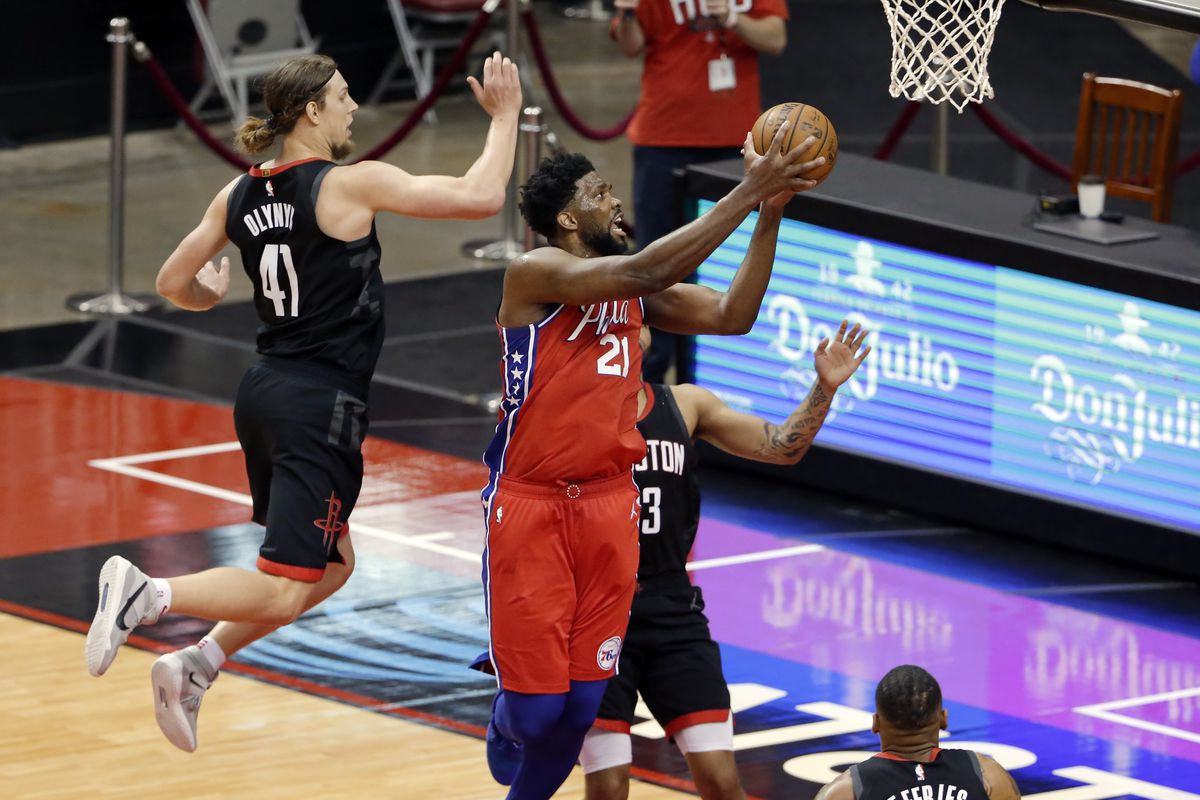 NBA: Philadelphia 76ers at Houston Rockets