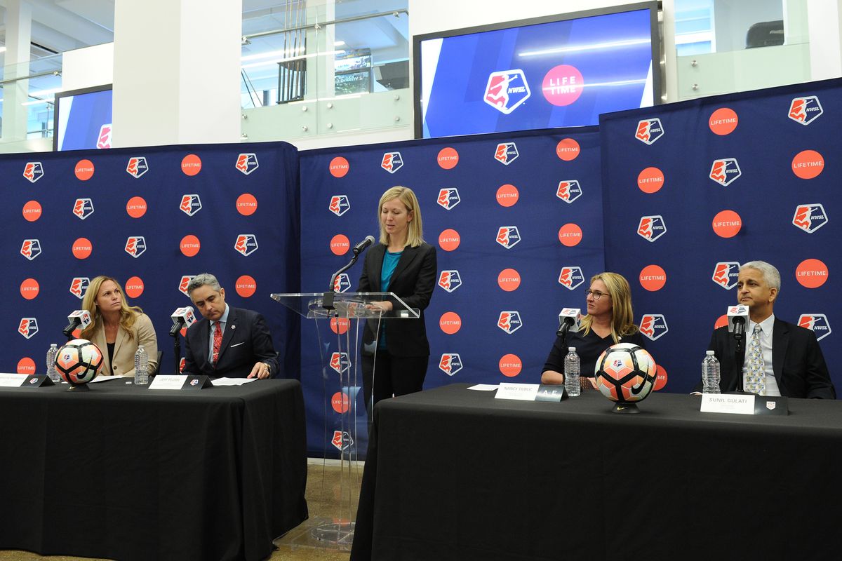 Lifetime National Women's Soccer League Press Conference