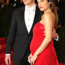 Scott Campbell and Lake Bell in Tommy Hilfiger