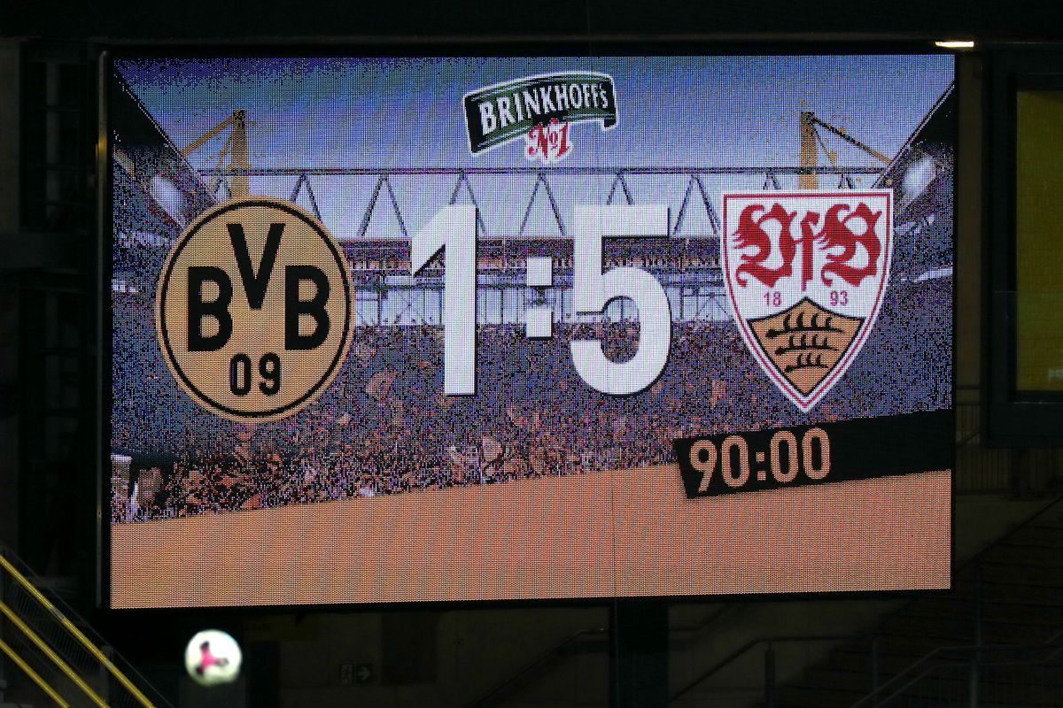 Borussia Dortmund v VfB Stuttgart - Bundesliga