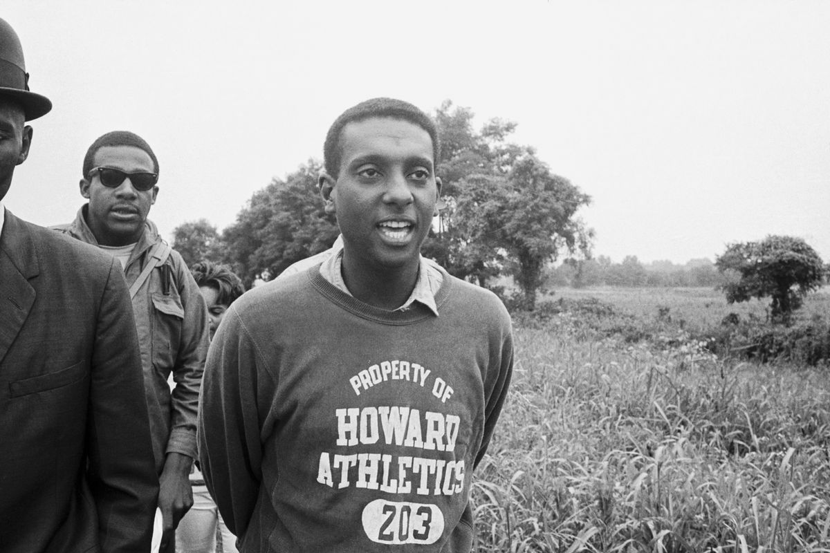 Stokely Carmichael at Mississippi Freedom March