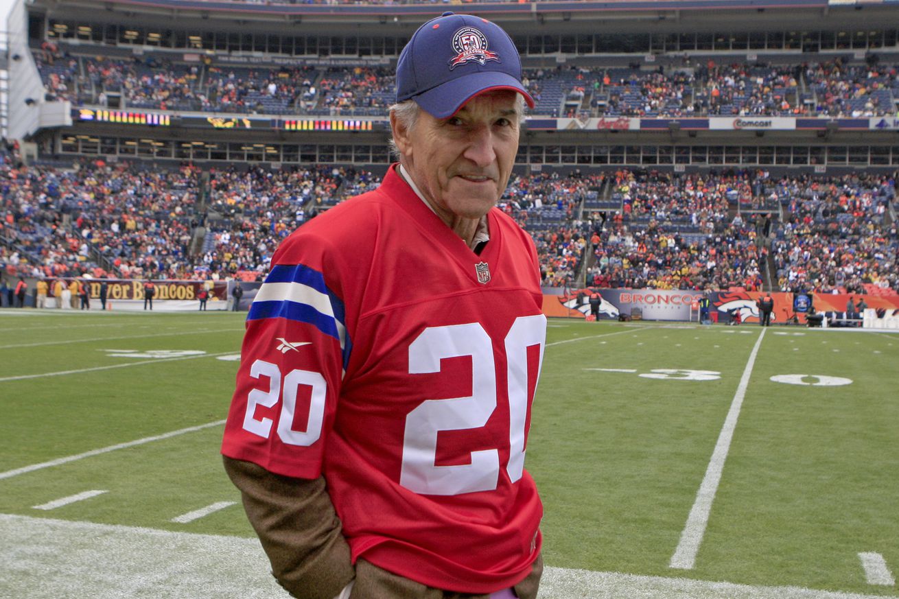New England Patriots Legend Gino Cappelletti