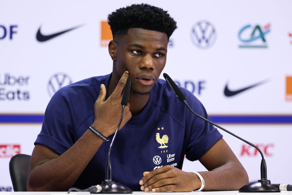 France Training Session And Press Conference - FIFA World Cup Qatar 2022