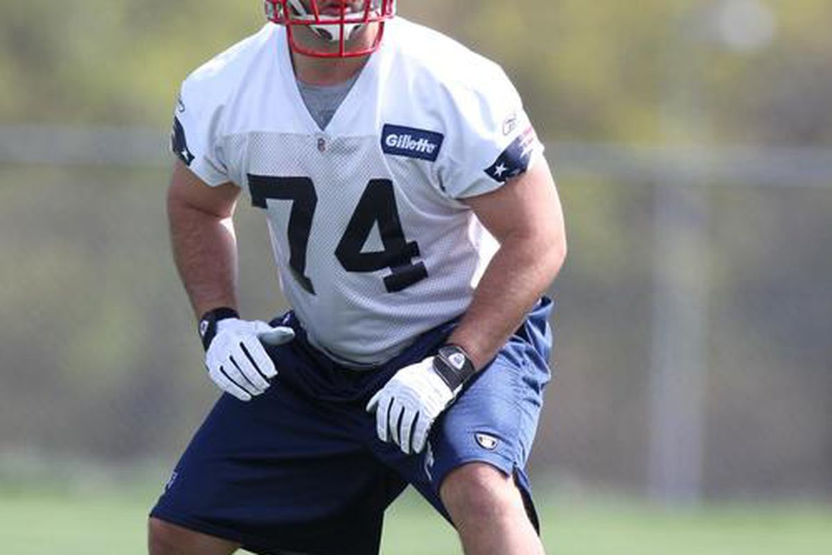 <em>Rookie OL Thomas Welch impressed Belichick and Scarneccia with his toughness and versatility</em>.