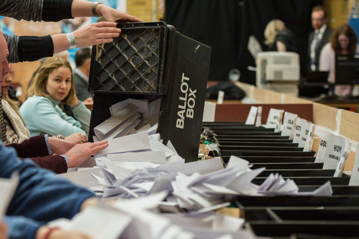 Votes Are Counted In The Richmond Park By-election