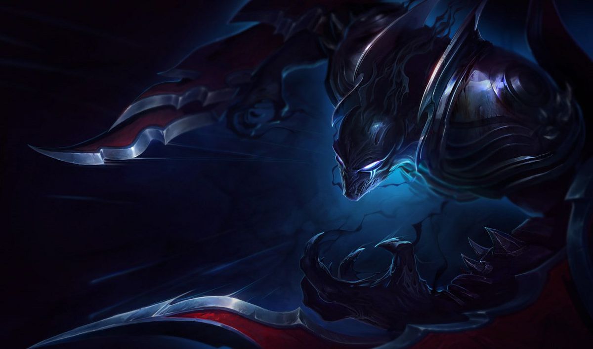 Nocturne, a demonic nightmare champion from League of Legends.