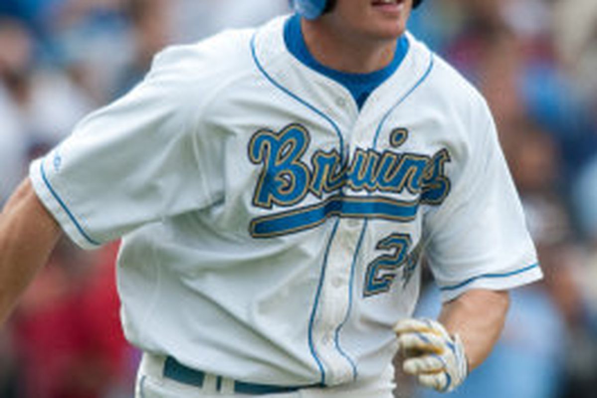 Brett Krill got to jog around the bases after his ninth inning grand slam capped a big win for UCLA on the road (Photo Credit: Official Site)