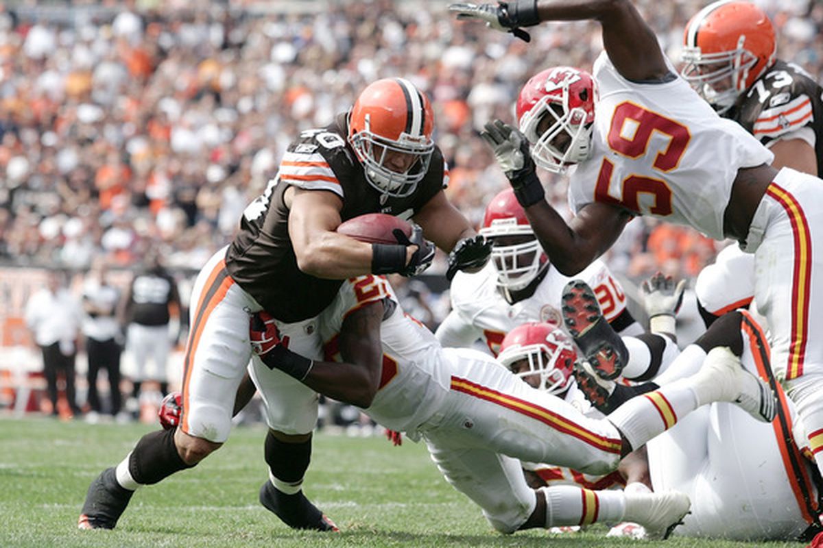 Peyton Hillis is now a member of the Kansas City Chiefs. 