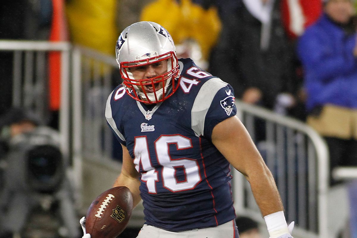 James Develin is likely out 4-6 months, not 6-8 weeks with a fractured tibia