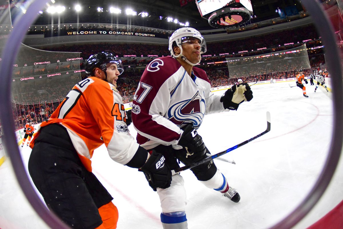 NHL: Colorado Avalanche at Philadelphia Flyers
