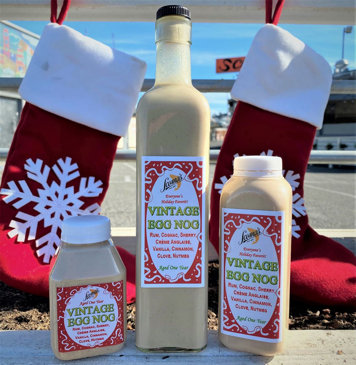 Egg nog from Scoma’s