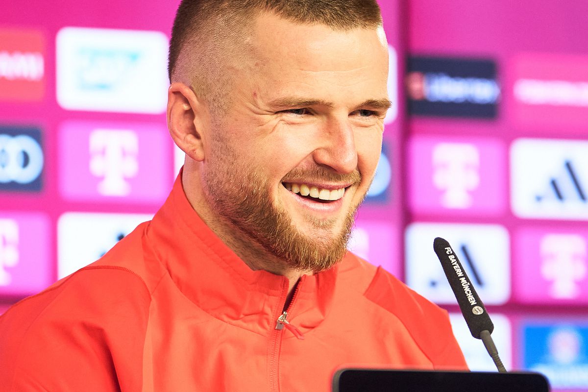 FC Bayern München Presents New Signing Eric Dier At Press Conference