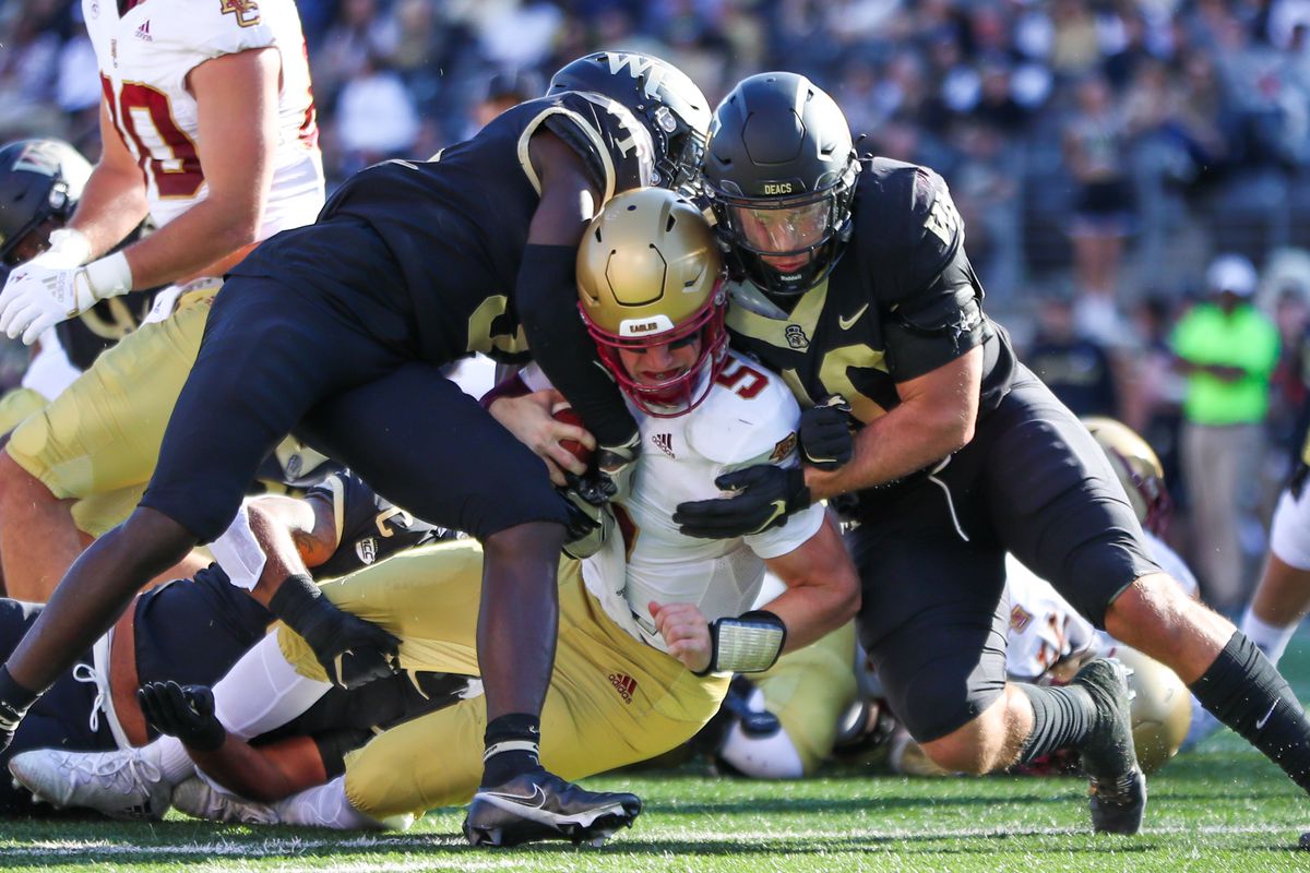 COLLEGE FOOTBALL: OCT 22 Boston College at Wake Forest