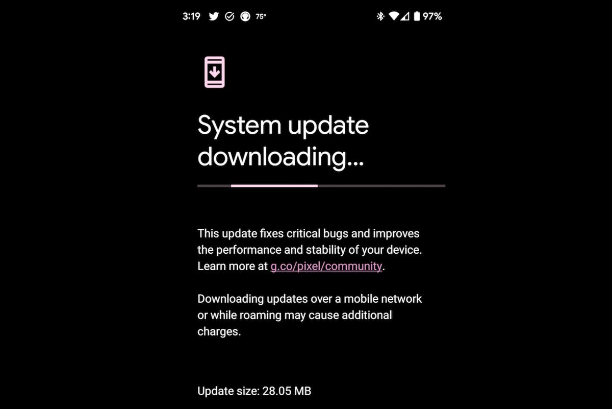 Screen Shot 2022 09 06 at 3.33.56 PM First Android 13 patch us rolling out for every Pixel except the 6A
