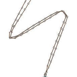 <a href="http://www.net-a-porter.com/product/178287">Pamela Love Bronze and howlite skull necklace</a> $43.20 (was $72)
