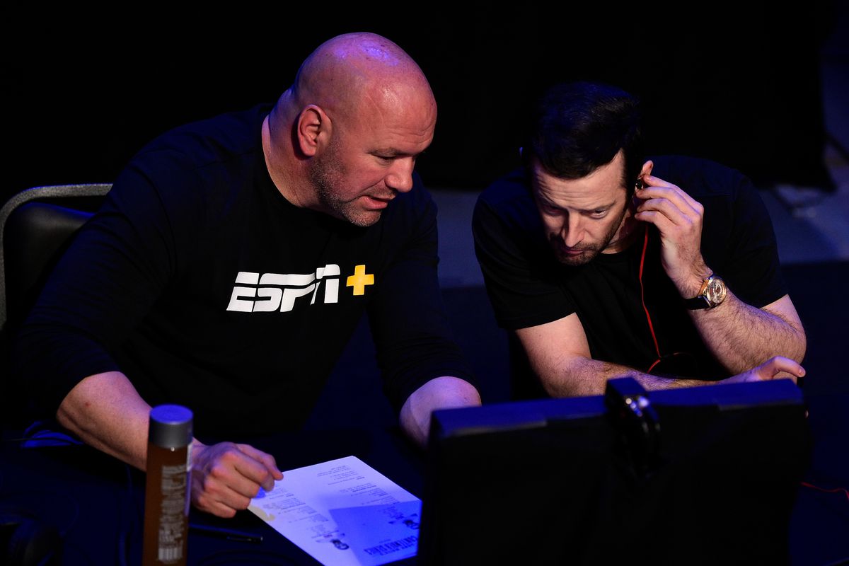 Dana White and UFC matchmaker Sean Shelby