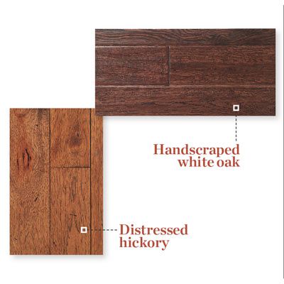 Distressed Hardwood Floor Types
