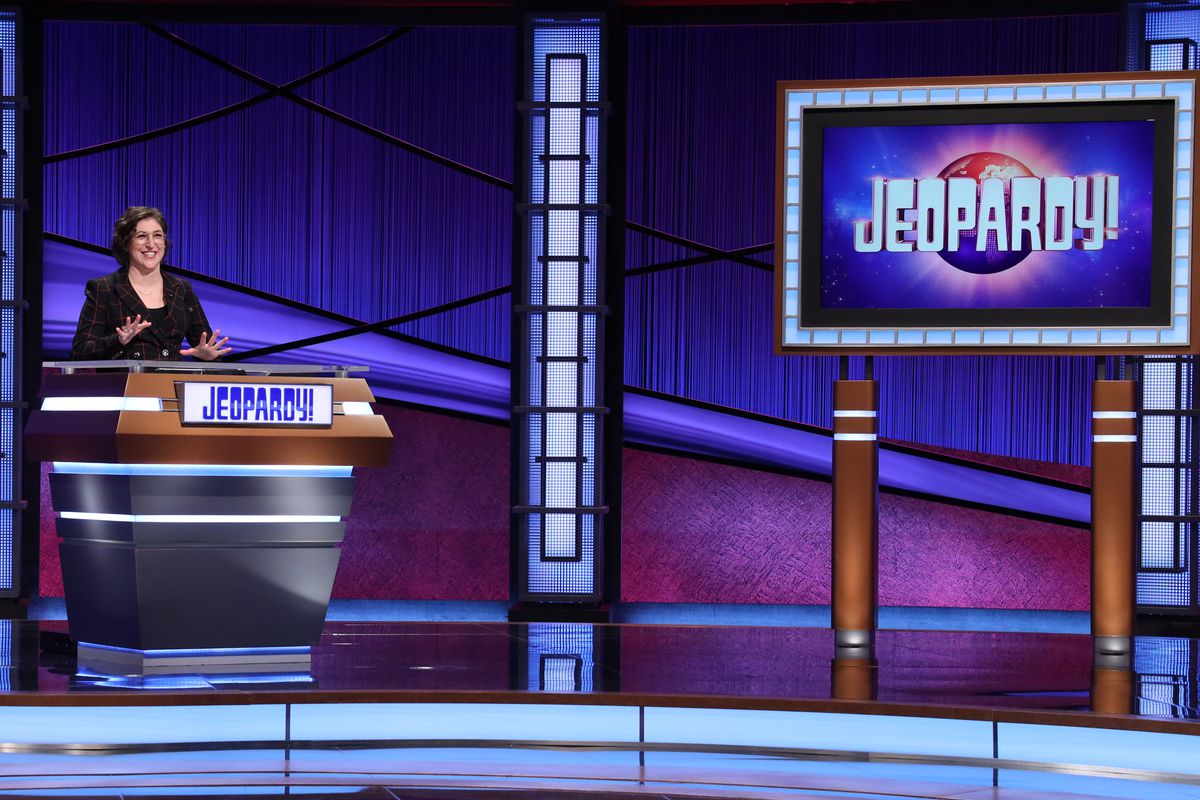 Mayim Bialik as host of “Jeopardy!”