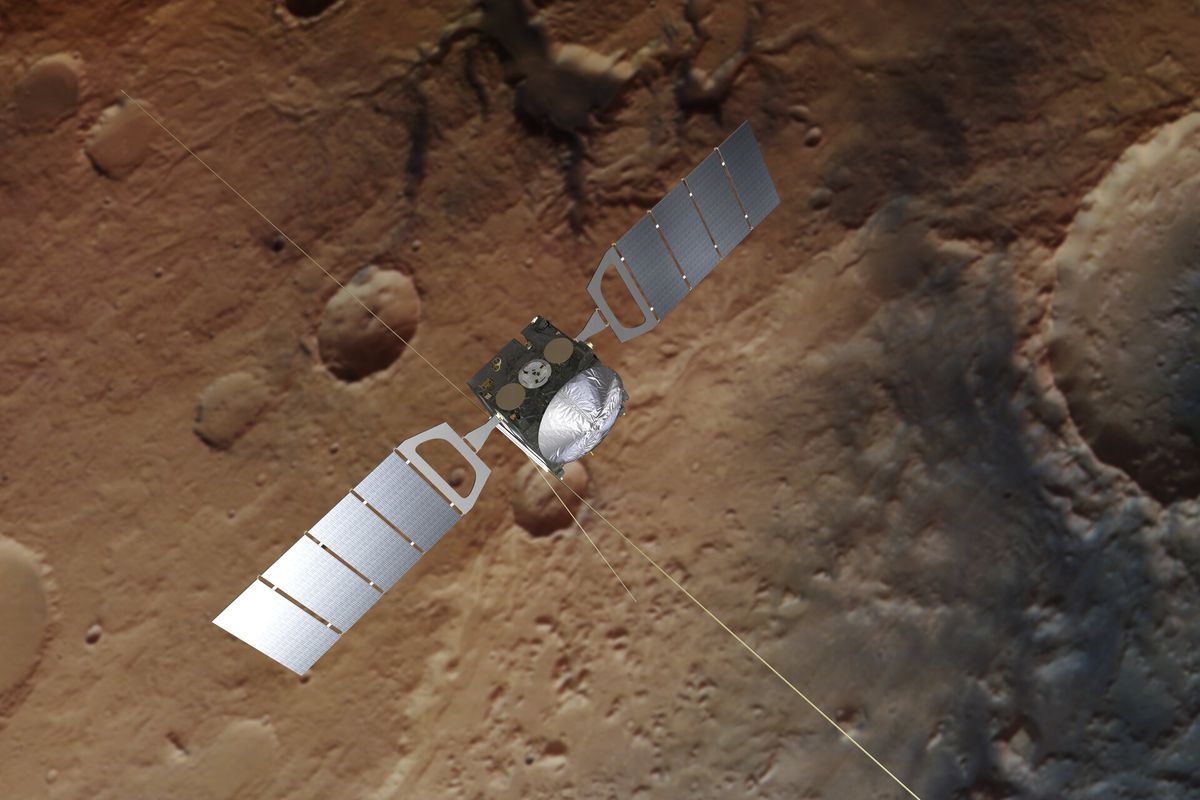 The Mars Express spacecraft is finally getting a Windows 98 upgrade