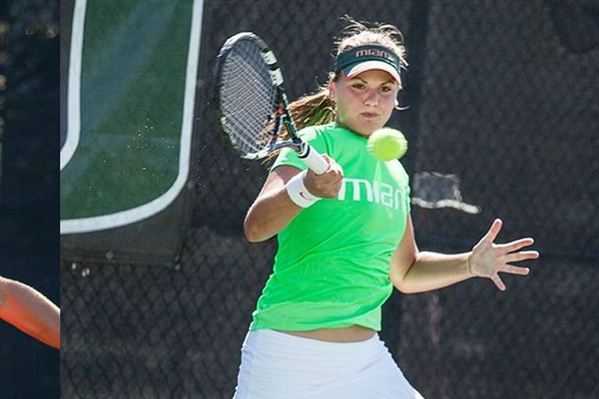 Stephanie Wagner almost won a National Title for Miami and was named one of two UM All-Americans on Thursday
