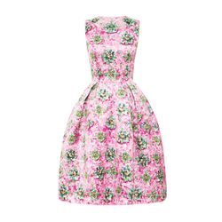 <a href="http://modaoperandi.com/mary-katrantzou/ss14/rtw-2197/item/embellished-satin-twill-printed-dress-258949">Mary Katrantzou Embellished Satin Twill Printed Dress</a>, $2,955 (was $4,215)
