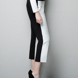 <a href="http://www.zara.com/webapp/wcs/stores/servlet/product/us/en/zara-us-W2012-s/329005/1049517/TWO-TONE%20TROUSERS"><strong>Zara</strong> Two-tone trousers</a>, $79.90 at Zara