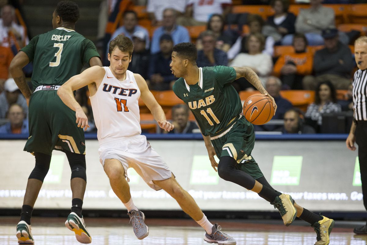 NCAA Basketball: UAB at Texas-El Paso