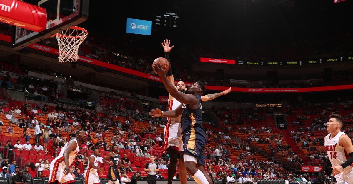 Pelicans lose Zion at halftime, ultimately fall 120-103 to Heat