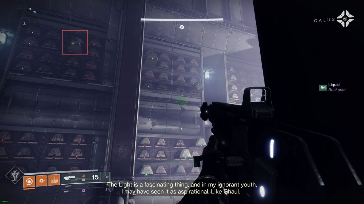 A Guardian looks for the sixth Repressed Memory in Destiny 2’s Duality dungeon