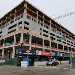 Addison & Clark project across from Wrigley