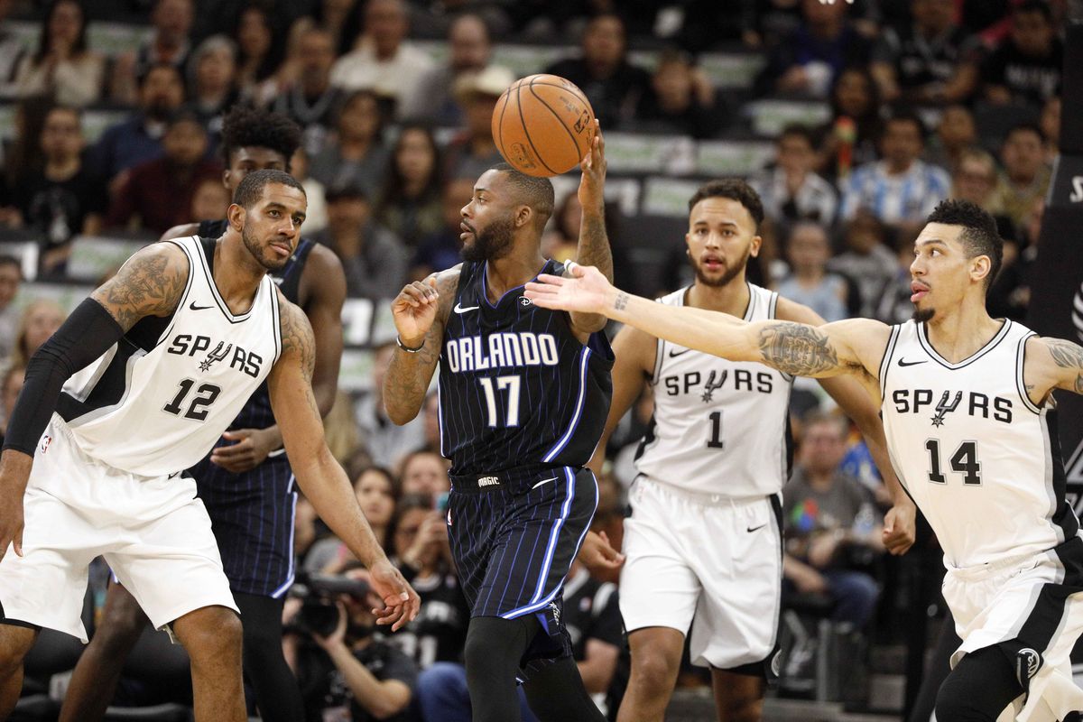 NBA: Orlando Magic at San Antonio Spurs