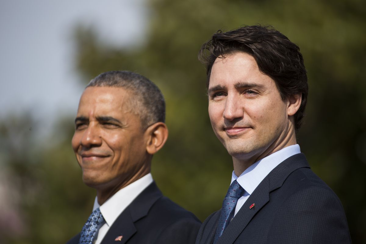 President Obama Hosts Canadian PM Trudeau On His Official Visit To Washington