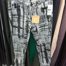 Patterned denim leggings, $49 (were $198)